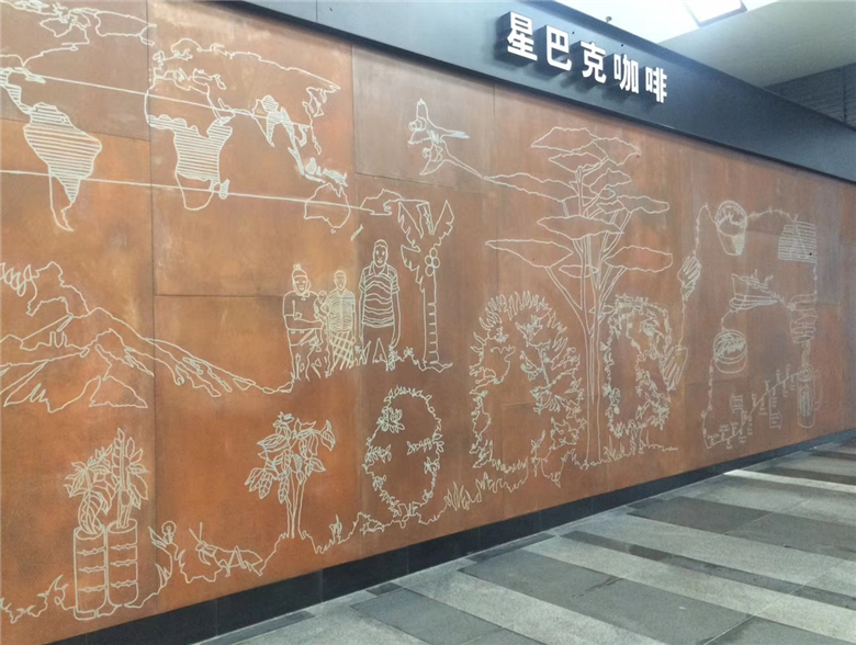 滁州耐候钢幕墙