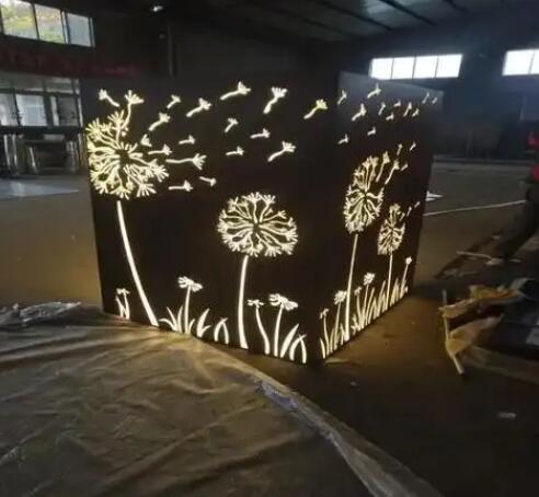 滁州耐候钢灯箱